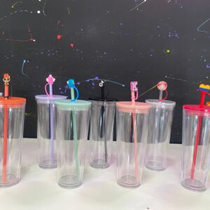 Vaso acrílico 24 oz snowglobe