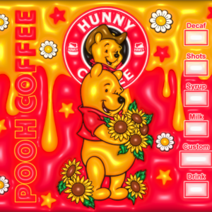 Vinil 3D winnie pooh
