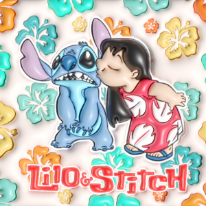 Vinil 3D Lilo&stitch