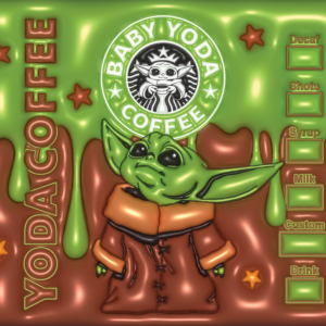 Vinil 3D yoda