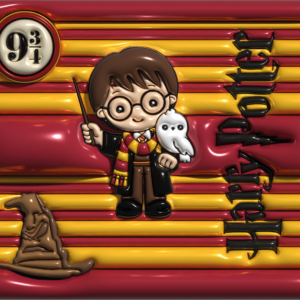 Vinil 3D harry potter