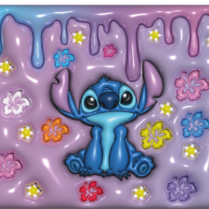 Vinil 3D stitch drip