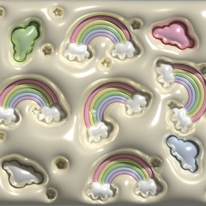 Vinil 3D arcoiris