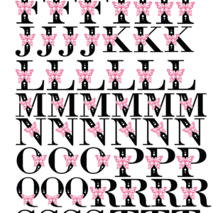 Letras Mariposas